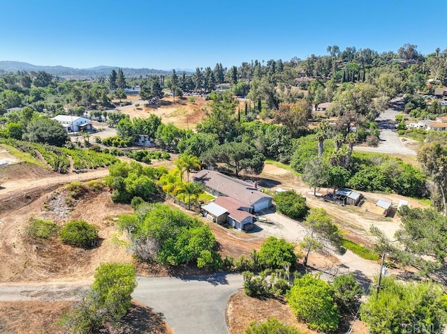 554 Taylor St, Vista, CA 92084 - aerial view of a tree filled landscape
