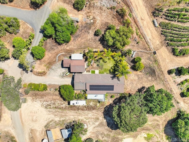 554 Taylor St, Vista, CA 92084 - aerial overview of property's location featuring rural landscape