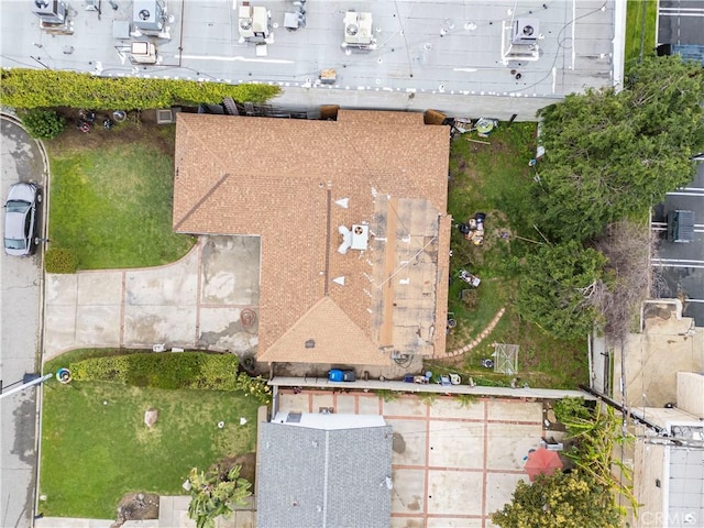 aerial view