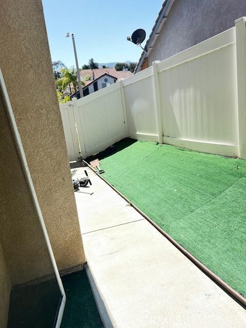 2899 Amber Dr, Corona, CA 92882 - view of yard with fence