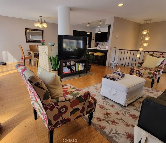 100 N Electric Ave Unit 5, Alhambra, CA 91801 - living room with wood finished floors