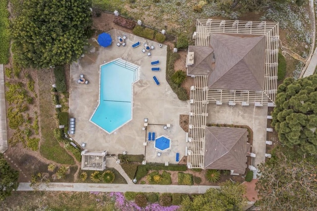 bird's eye view