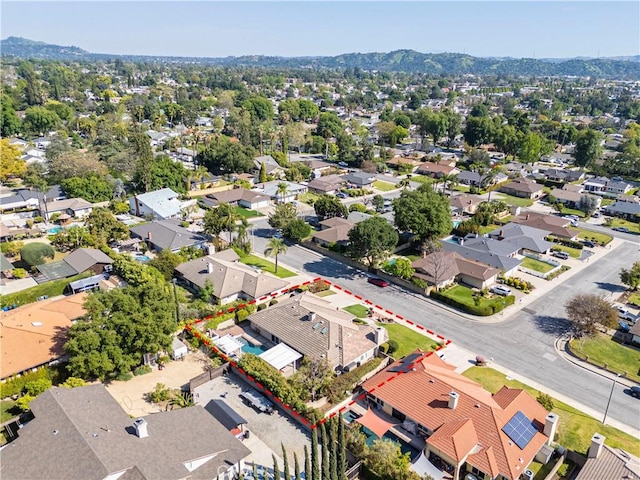 351 W Northridge Ave, Glendora, CA 91741 - bird's eye view featuring a residential view