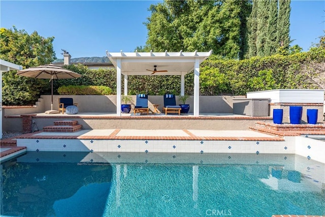 351 W Northridge Ave, Glendora, CA 91741 - pool with a patio area