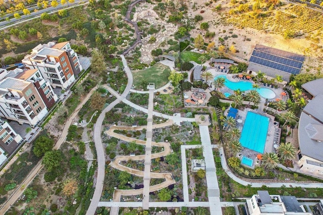 drone / aerial view