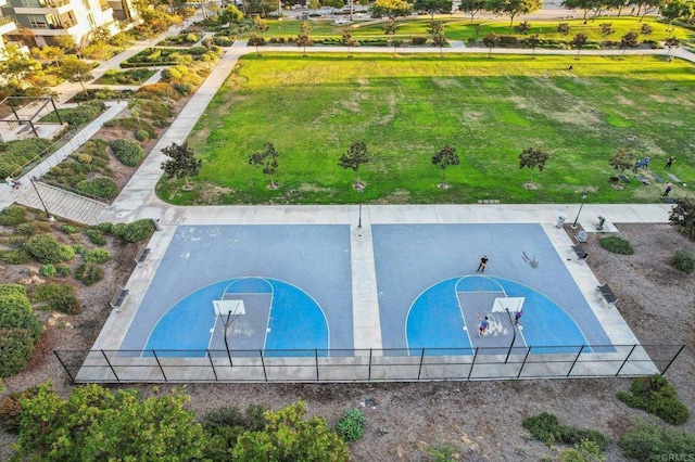 drone / aerial view