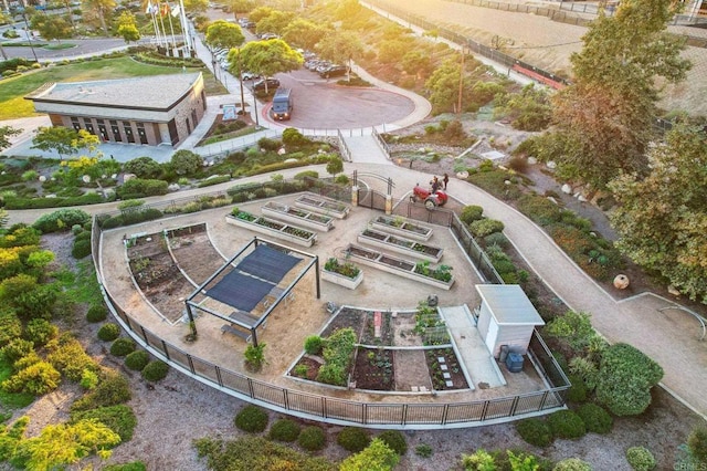bird's eye view