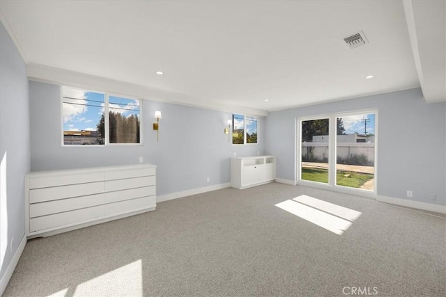 8620 S 4th Ave, Inglewood, CA 90305 - unfurnished bedroom featuring carpet flooring, baseboards, and recessed lighting