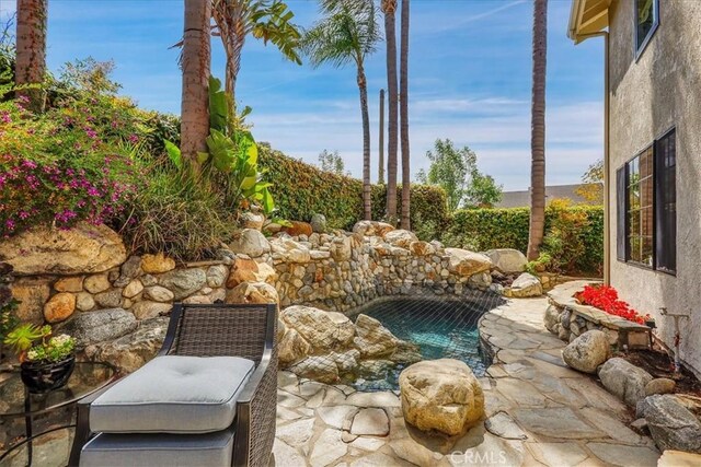 exterior space featuring a patio