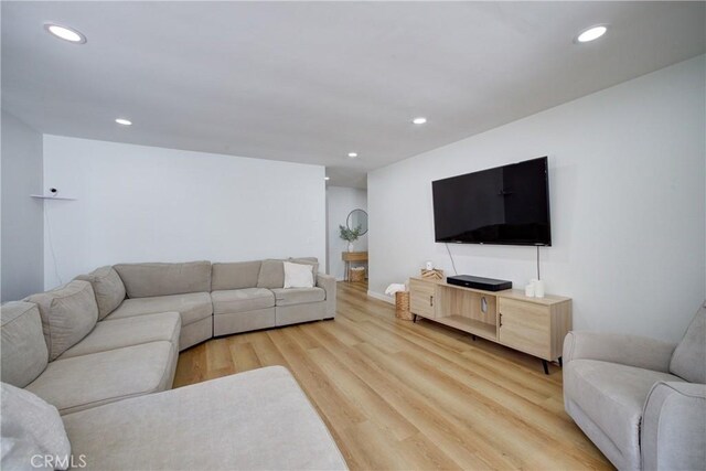 4210 Sirius Ave, Lompoc, CA 93436 - living area featuring light wood-type flooring and recessed lighting