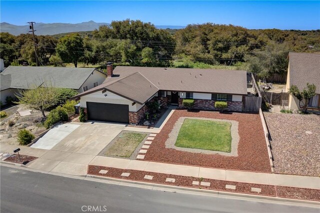 4210 Sirius Ave, Lompoc, CA 93436 - view of front facade with driveway, a garage, and fence
