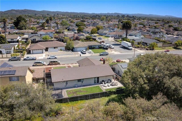 4210 Sirius Ave, Lompoc, CA 93436 - drone / aerial view with a residential view and a mountain view