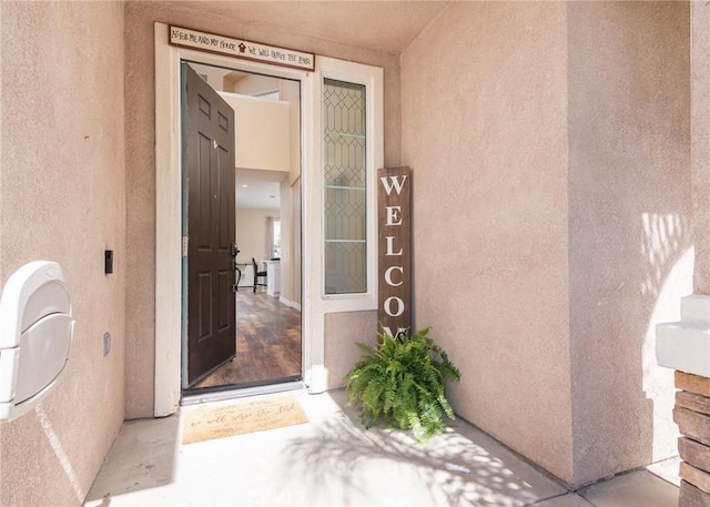32460 Perigord Rd, Winchester, CA 92596 - view of exterior entry with stucco siding