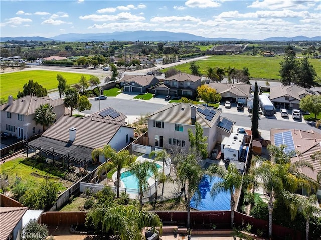 32460 Perigord Rd, Winchester, CA 92596 - aerial view of residential area featuring mountains