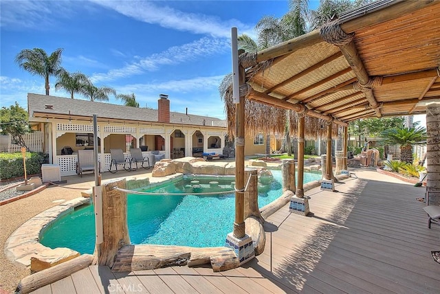 view of outdoor pool