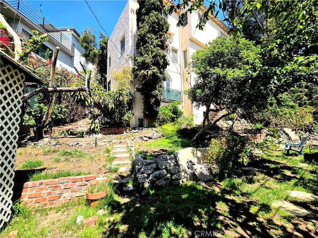 view of yard
