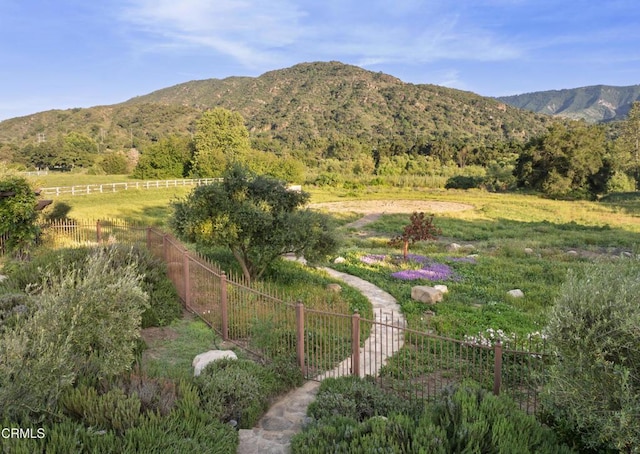 561 Saddle Ln, Ojai, CA 93023 - property view of mountains