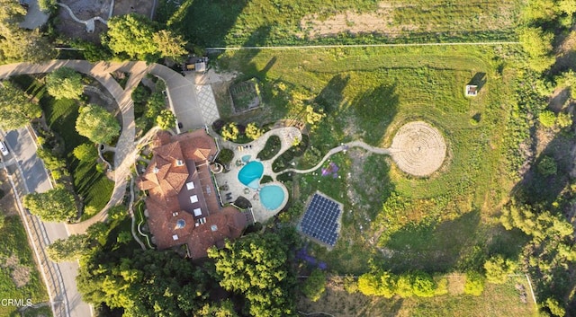561 Saddle Ln, Ojai, CA 93023 - drone / aerial view