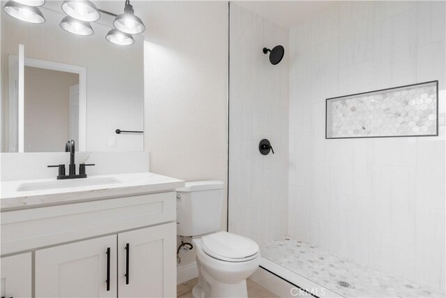 8672 La Grande St, Rancho Cucamonga, CA 91701 - full bath featuring toilet, a tile shower, and vanity
