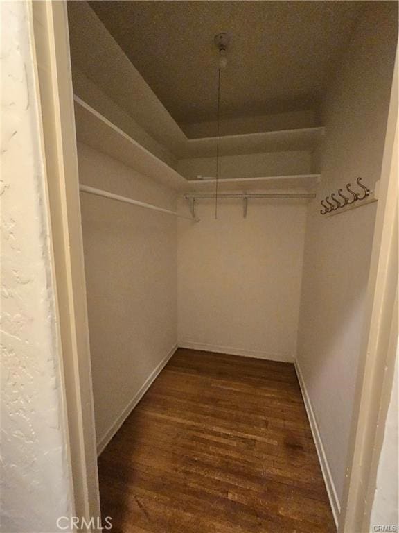 1958 Glencoe Way, Los Angeles, CA 90068 - spacious closet with dark wood-type flooring