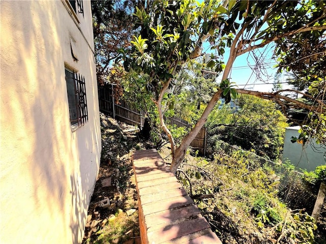 1958 Glencoe Way, Los Angeles, CA 90068 - view of yard featuring fence