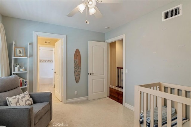 4 Bastia, Laguna Niguel, CA 92677 - bedroom with baseboards, visible vents, and light carpet