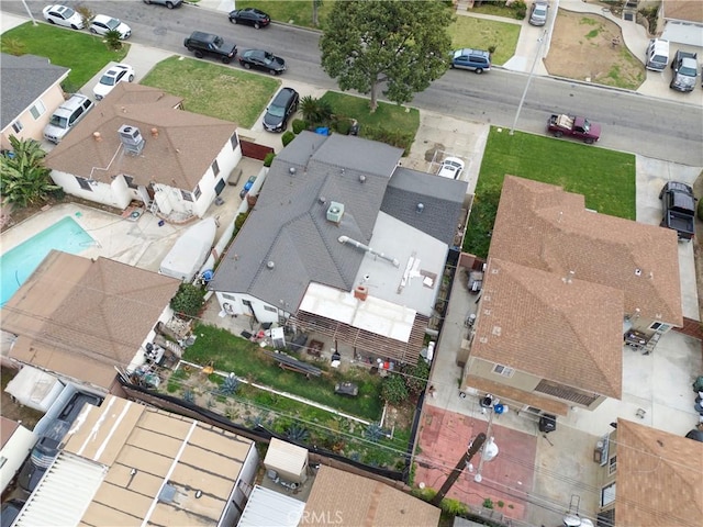 9933 Alesia St, South El Monte, CA 91733 - drone / aerial view featuring a residential view