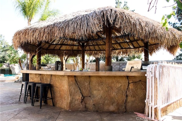 3535 Sunmeadow Cir, Corona, CA 92881 - view of patio / terrace with a gazebo and a grill