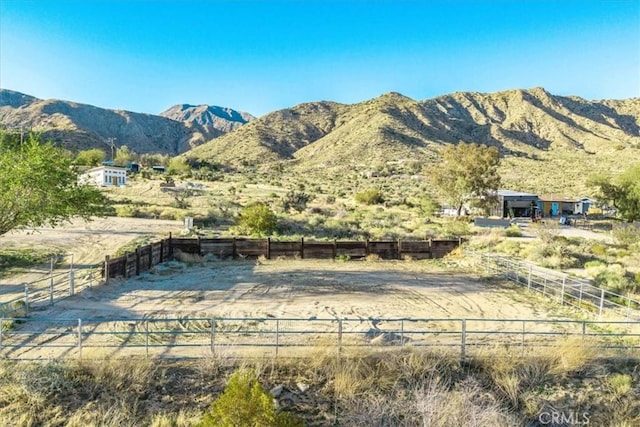 10341 Pinon Ave, Morongo Valley, CA 92256 - mountain view with rural landscape