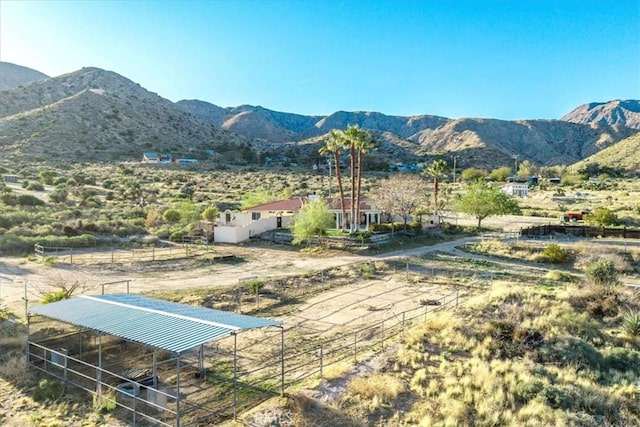 10341 Pinon Ave, Morongo Valley, CA 92256 - view of mountain background with rural landscape