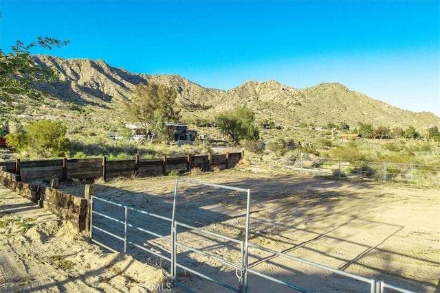 10341 Pinon Ave, Morongo Valley, CA 92256 - view of mountain background with rural landscape