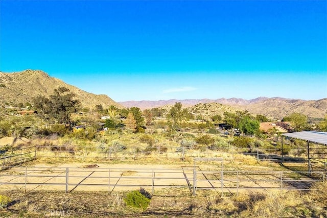 10341 Pinon Ave, Morongo Valley, CA 92256 - mountain view featuring rural landscape