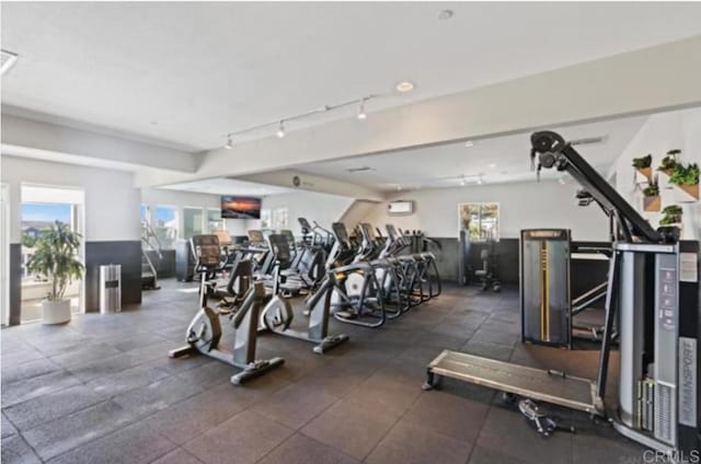 view of exercise room
