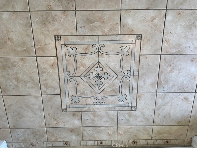 view of details