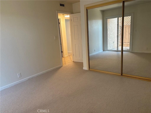2707 Vanderbilt Ln Unit 1, Redondo Beach, CA 90278 - unfurnished bedroom with carpet and a closet