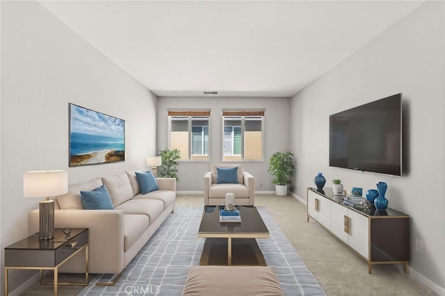 16219 Skyridge Dr, Riverside, CA 92503 - carpeted living room featuring baseboards