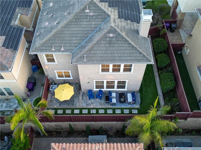 aerial view