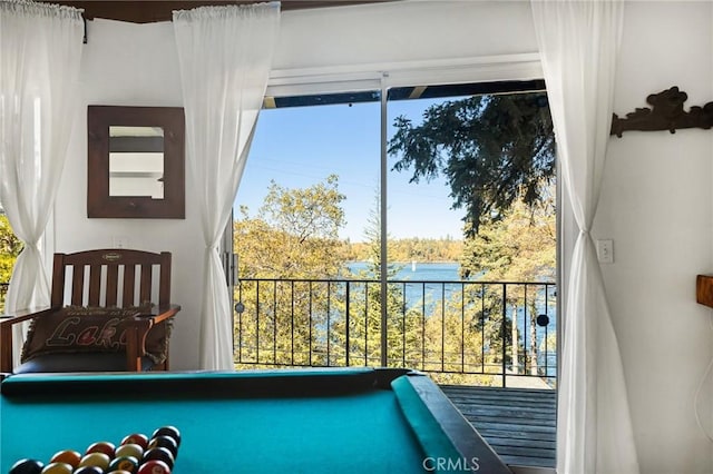 28919 Palisades Dr, Lake Arrowhead, CA 92352 - interior space featuring pool table