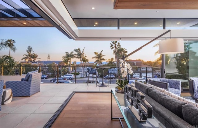 5170 Carlsbad Blvd, Carlsbad, CA 92008 - view of patio / terrace with an outdoor hangout area and a balcony