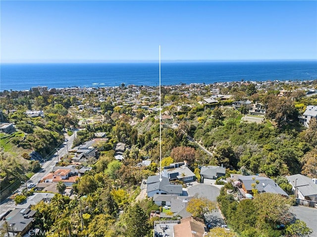 990 Meadowlark Dr, Laguna Beach, CA 92651 - bird's eye view with a residential view and a water view