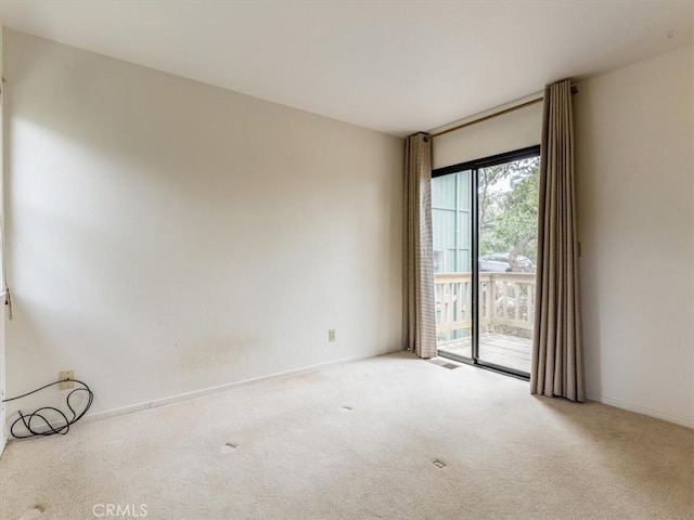 2320 Wilcombe Dr, Cambria, CA 93428 - carpeted spare room featuring baseboards