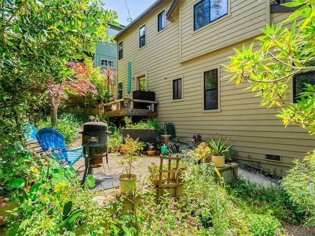view of rear view of house