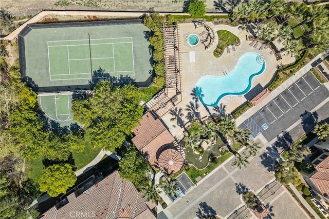 bird's eye view