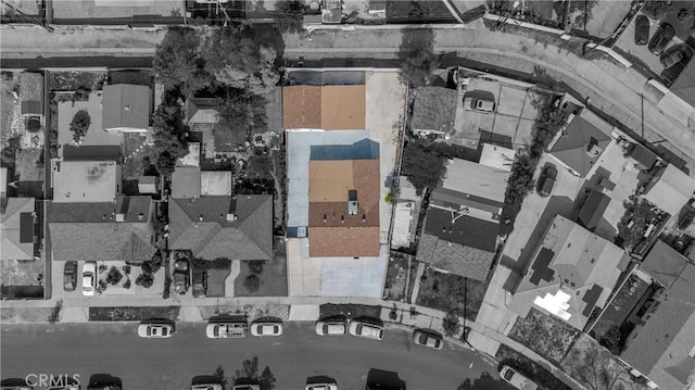 drone / aerial view featuring a residential view