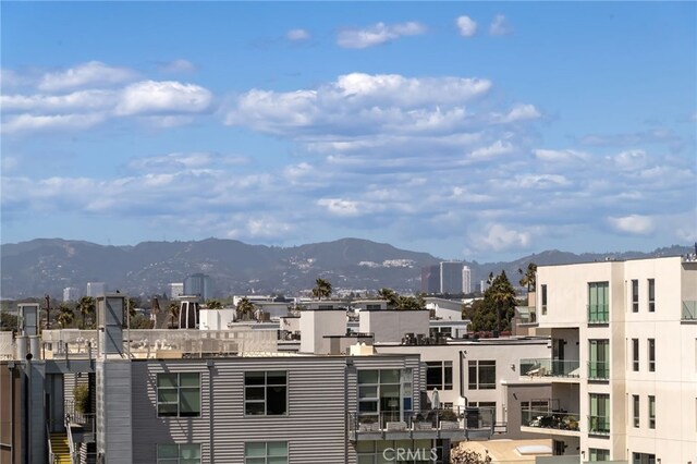 view of city with a mountain view