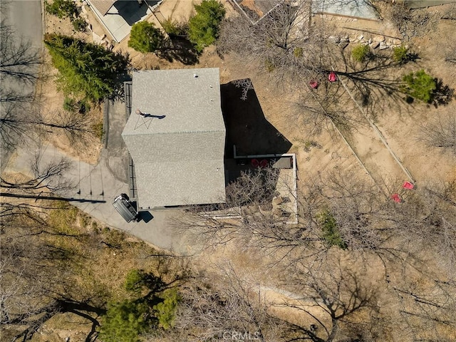 27994 W Shore Rd, Lake Arrowhead, CA 92352 - view from above of property