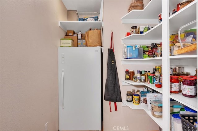 view of pantry