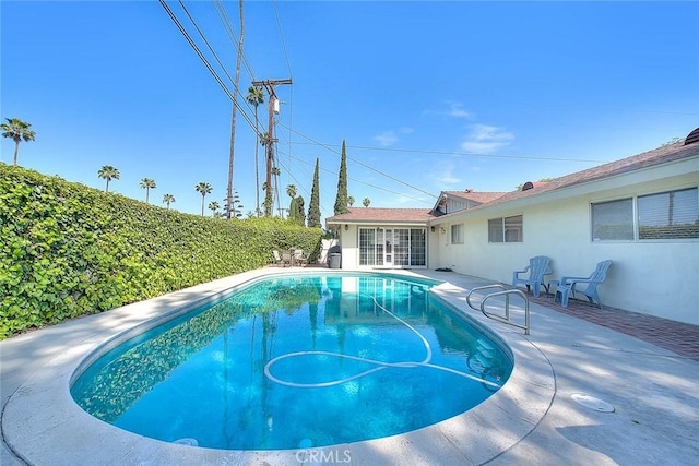 6087 Academy Ave, Riverside, CA 92506 - view of pool with a fenced in pool and a patio area