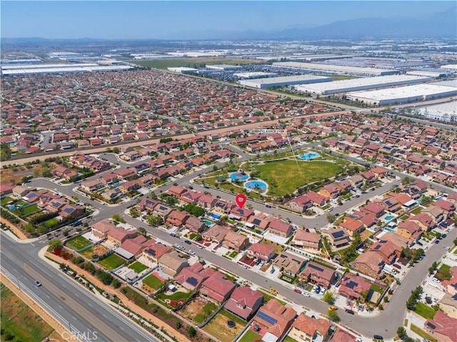 11102 Duran, Jurupa Valley, CA 91752 - drone / aerial view featuring a residential view
