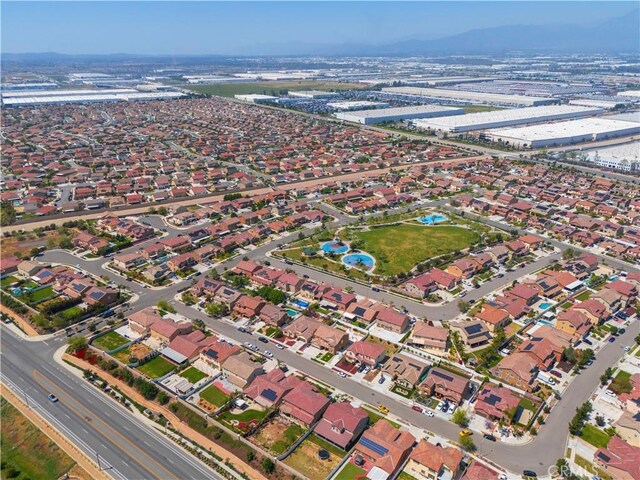 11102 Duran, Jurupa Valley, CA 91752 - bird's eye view featuring a residential view